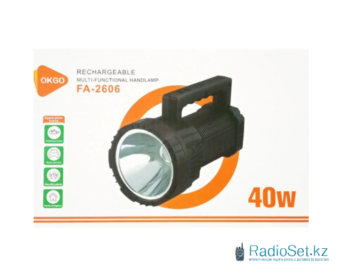 Фонарь ручной LINTERNA FA-2606 40w